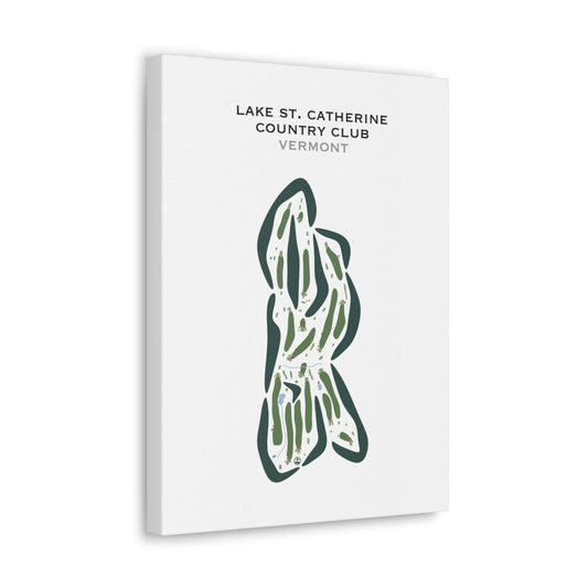 Lake St. Catherine Country Club, Vermont - Printed Golf Courses