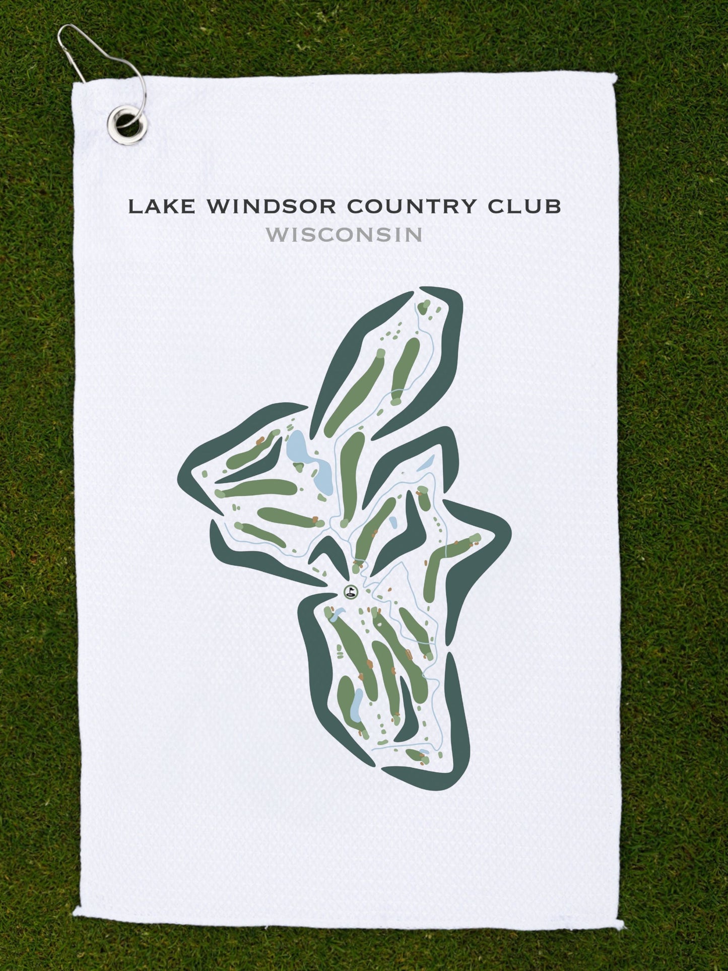 Lake Windsor Country Club, Wisconsin - Printed Golf Courses