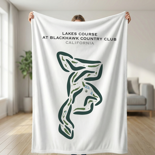 Lakes Course at Blackhawk Country Club, California - Printed Golf Courses