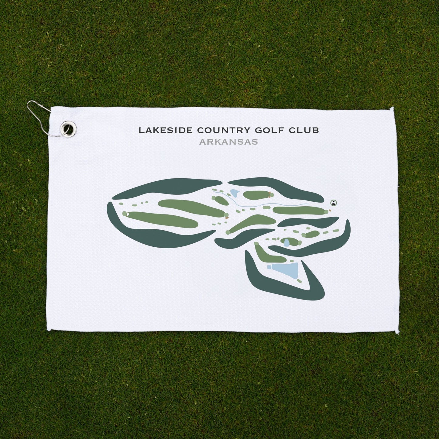 Lakeside Country Golf Club, Arkansas - Printed Golf Courses