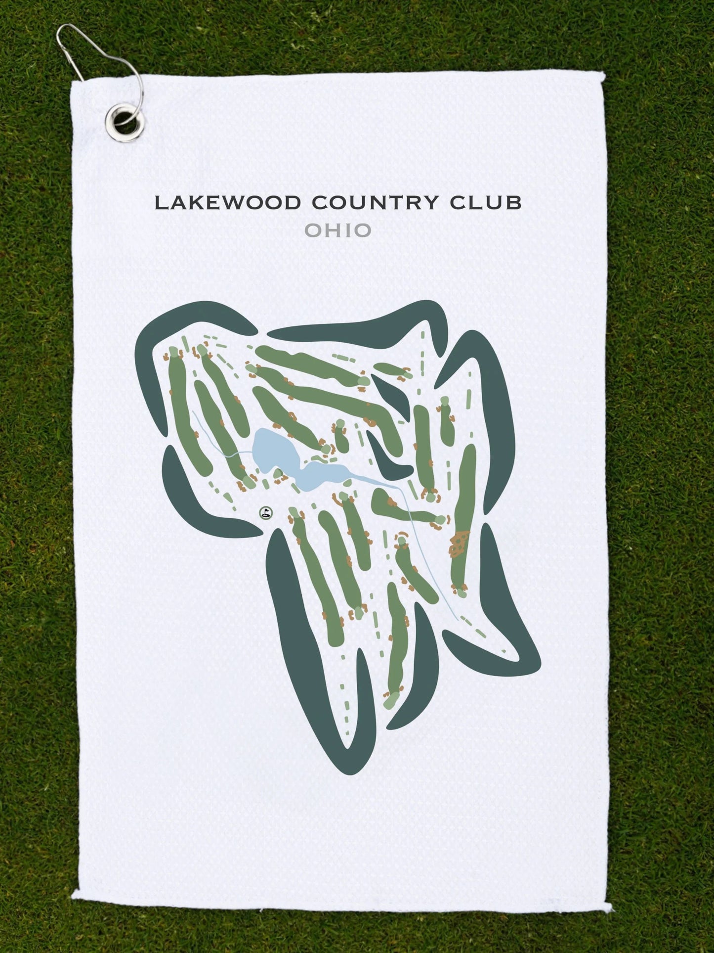 Lakewood Country Club, Westlake, Ohio - Printed Golf Courses