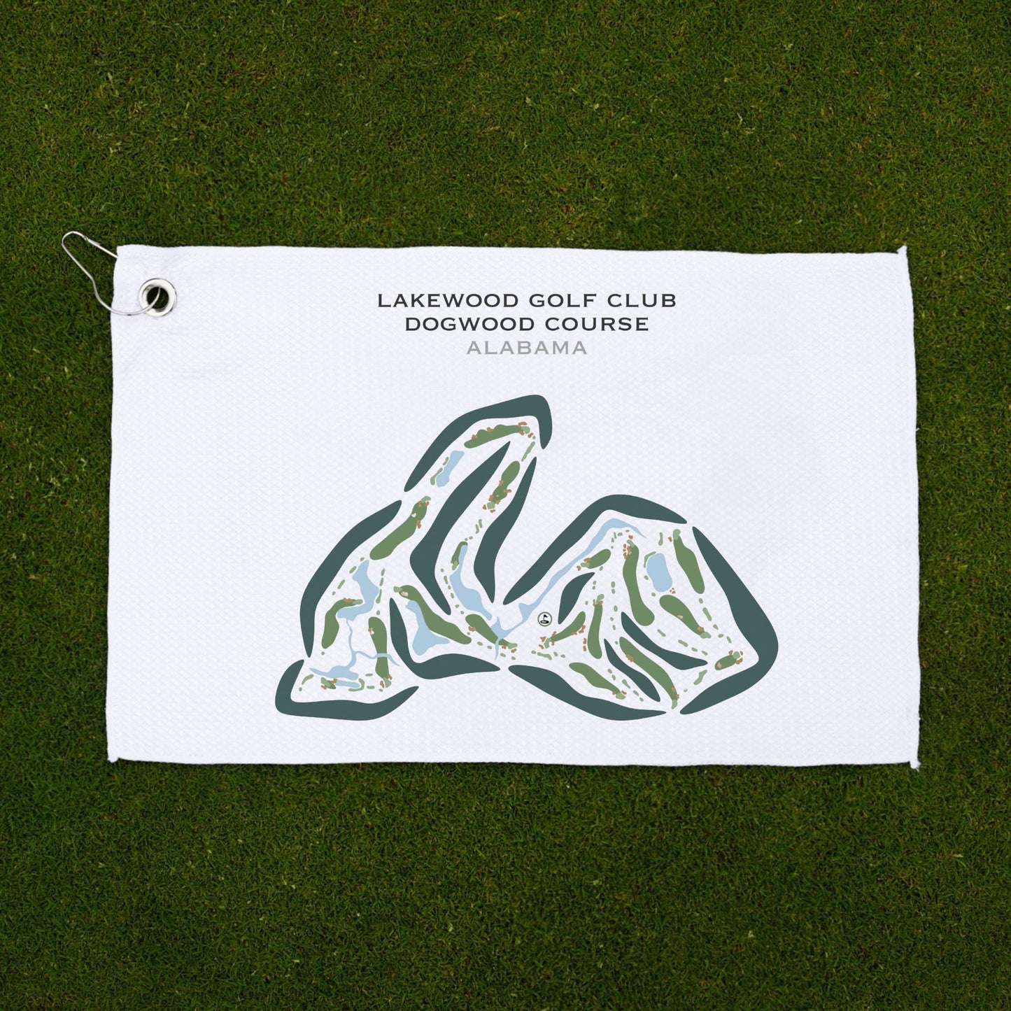 Lakewood Golf Club - Dogwood Course, Alabama - Printed Golf Courses