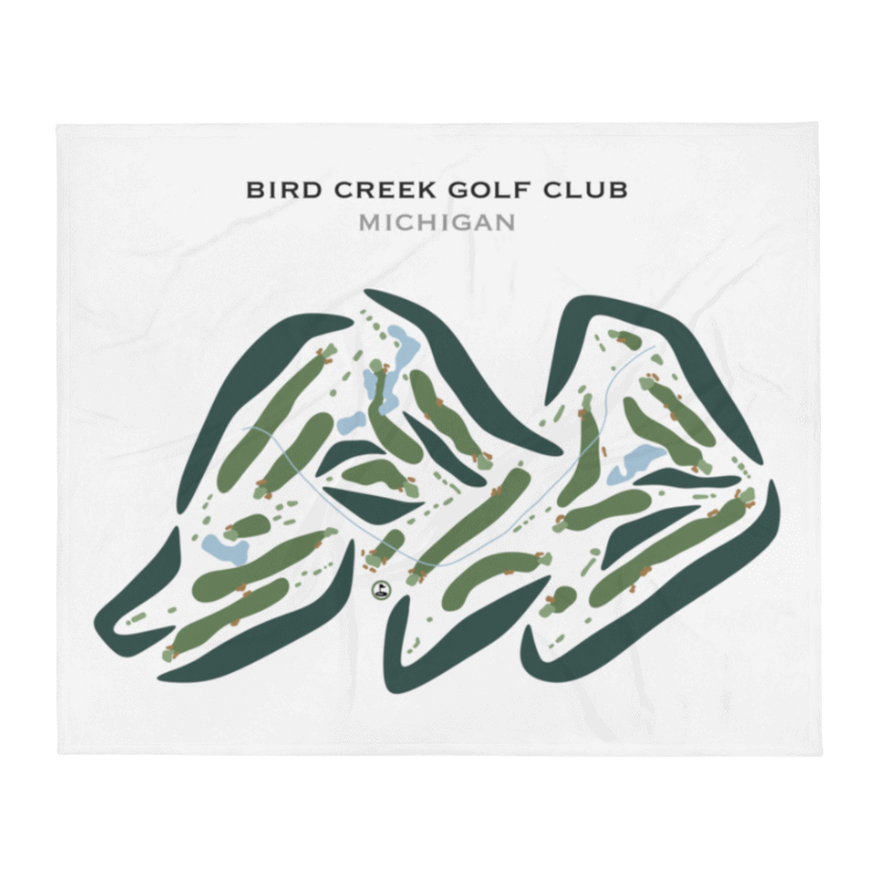 Bird Creek Golf Club, Michigan - Printed Golf Courses