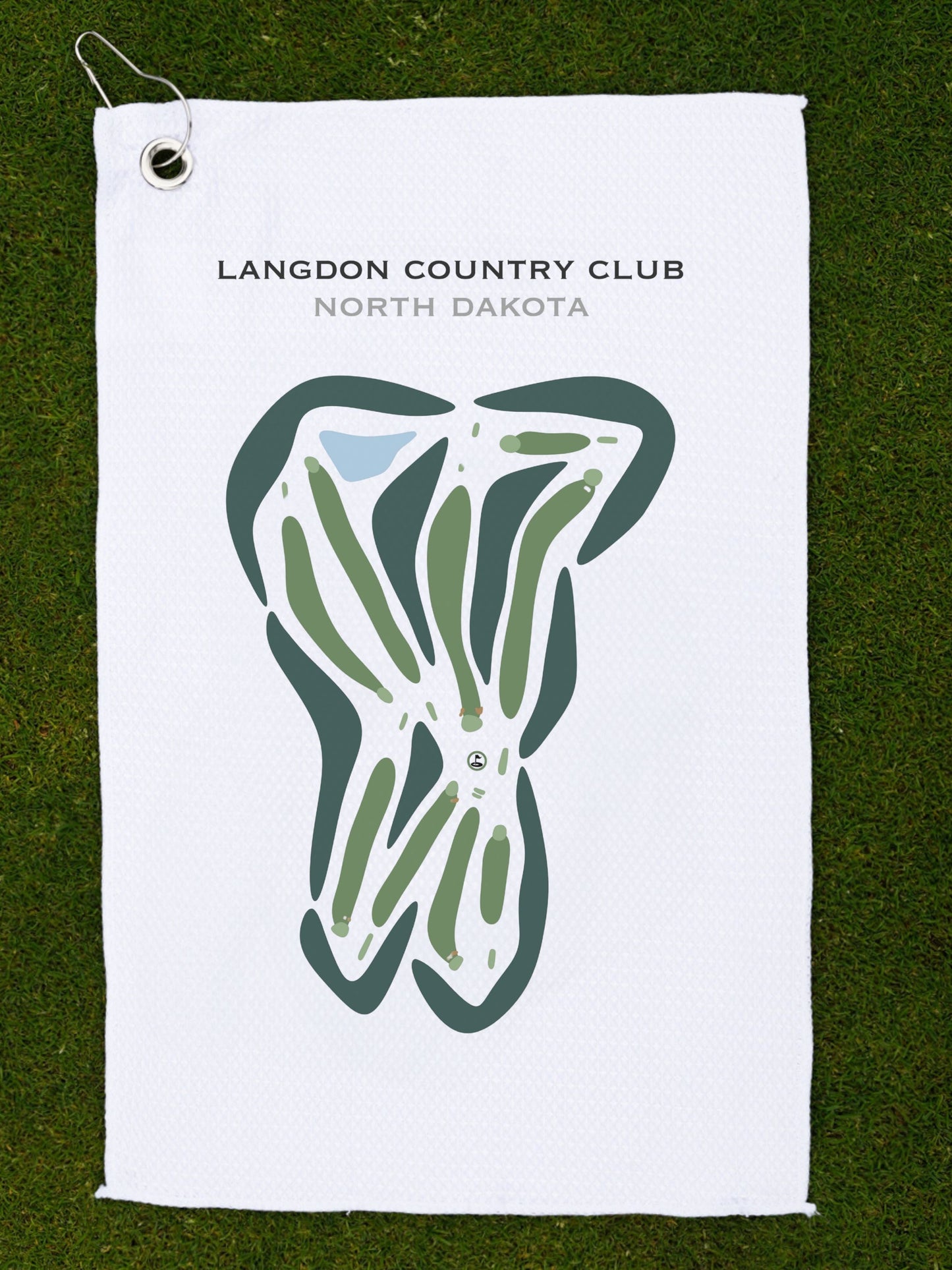 Langdon Country Club, North Dakota - Printed Golf Courses