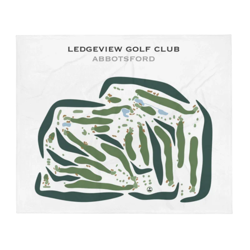 Ledgeview Golf Club, Abbotsford, Canada - Printed Golf Courses