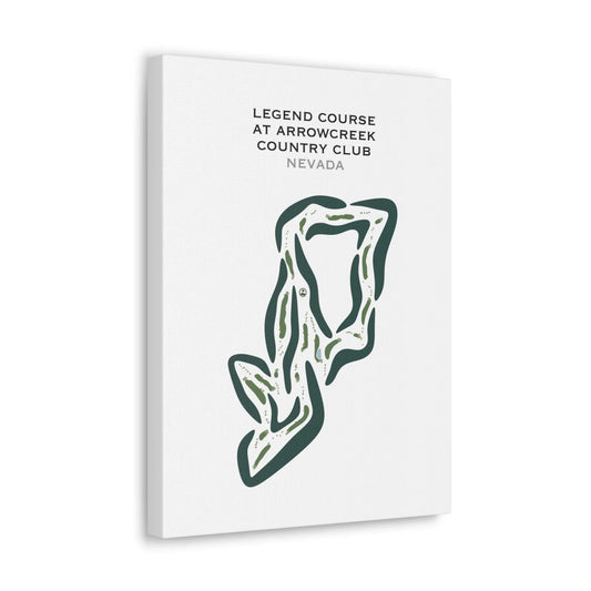 Legend Course at Arrowcreek Country Club, Nevada - Printed Golf Courses