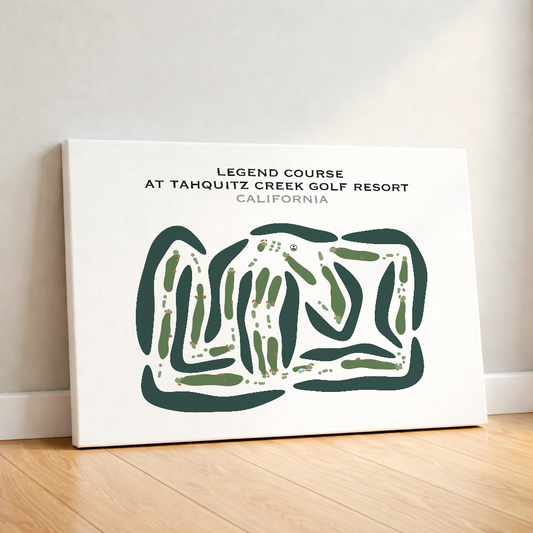 Legend at Tahquitz Creek Golf Resort, California - Printed Golf Courses