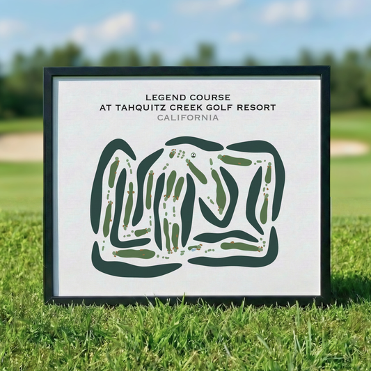 Legend at Tahquitz Creek Golf Resort, California - Printed Golf Courses
