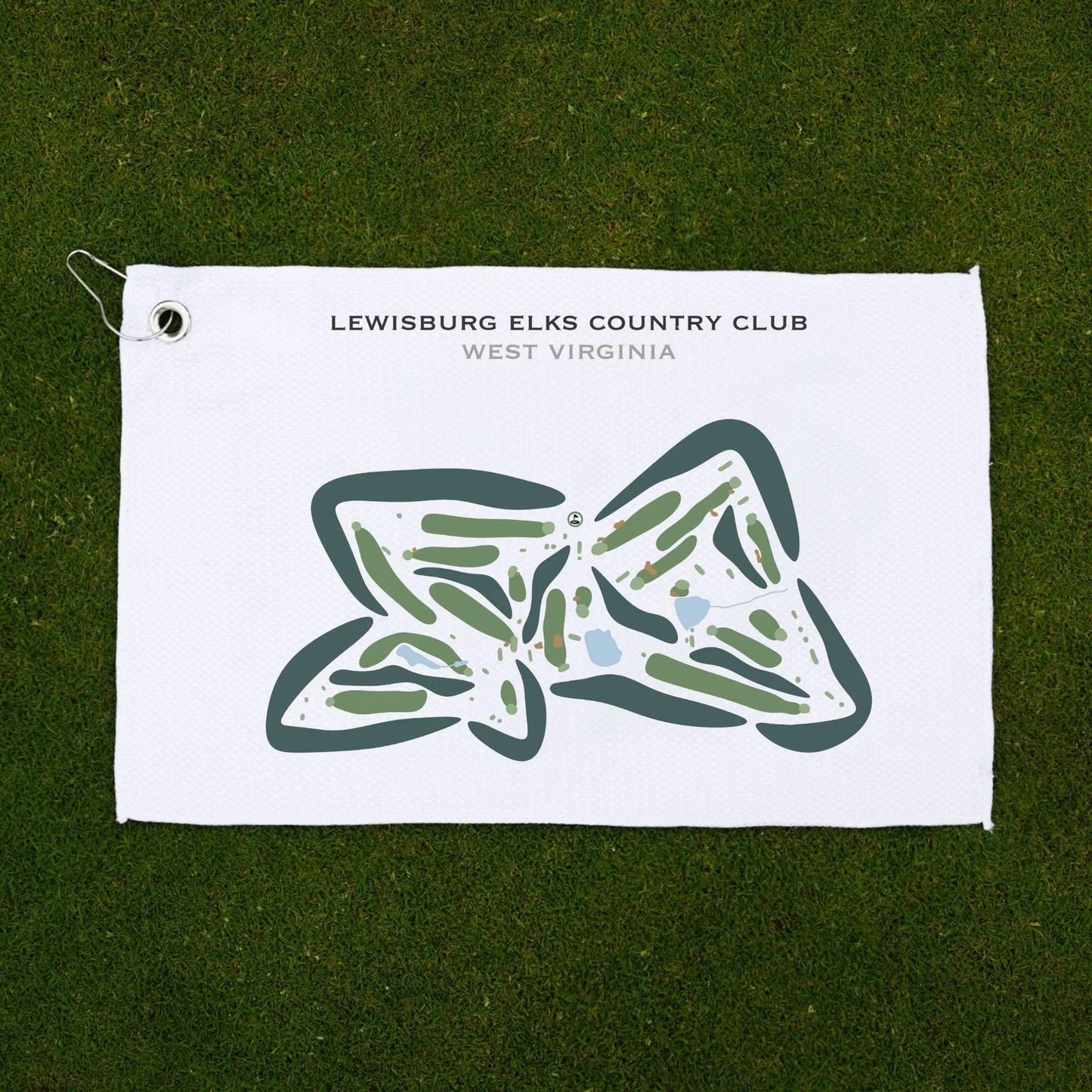 Lewisburg Elks Country Club, West Virginia - Printed Golf Courses