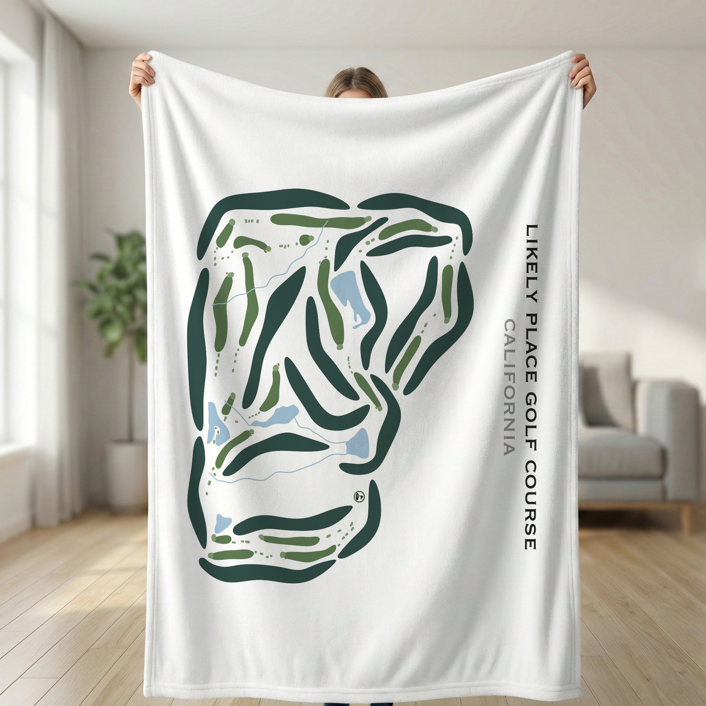 Likely Place RV & Golf, California - Printed Golf Courses
