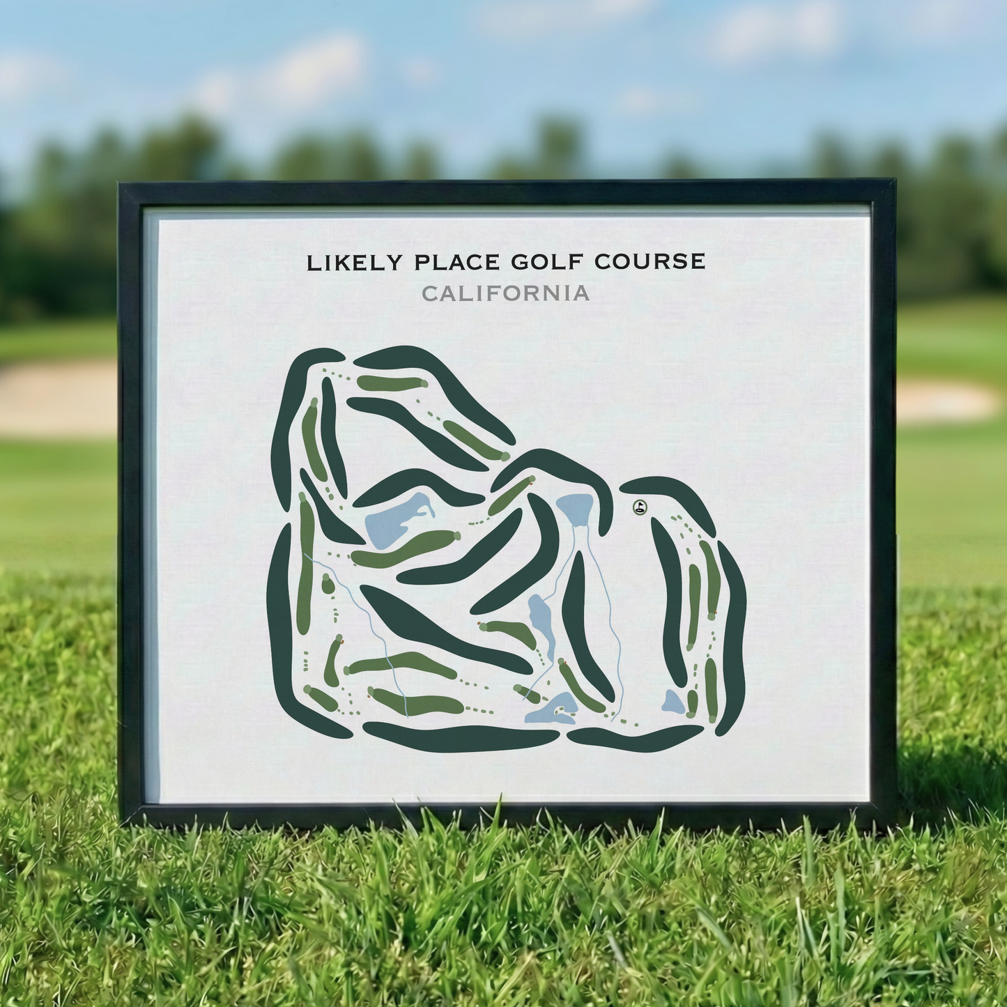 Likely Place RV & Golf, California - Printed Golf Courses