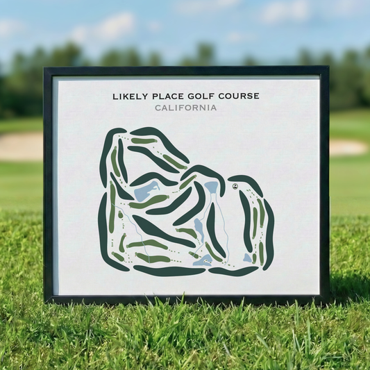 Likely Place RV & Golf, California - Printed Golf Courses