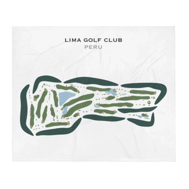 Lima Golf Club, Peru - Printed Golf Courses