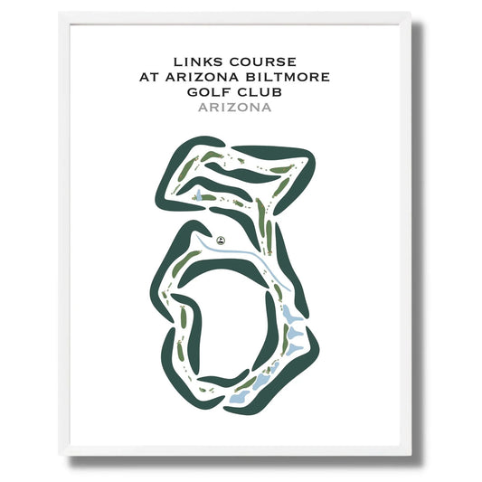 The Links Golf Course at the Arizona Biltmore Golf Club, Arizona - Printed Golf Courses