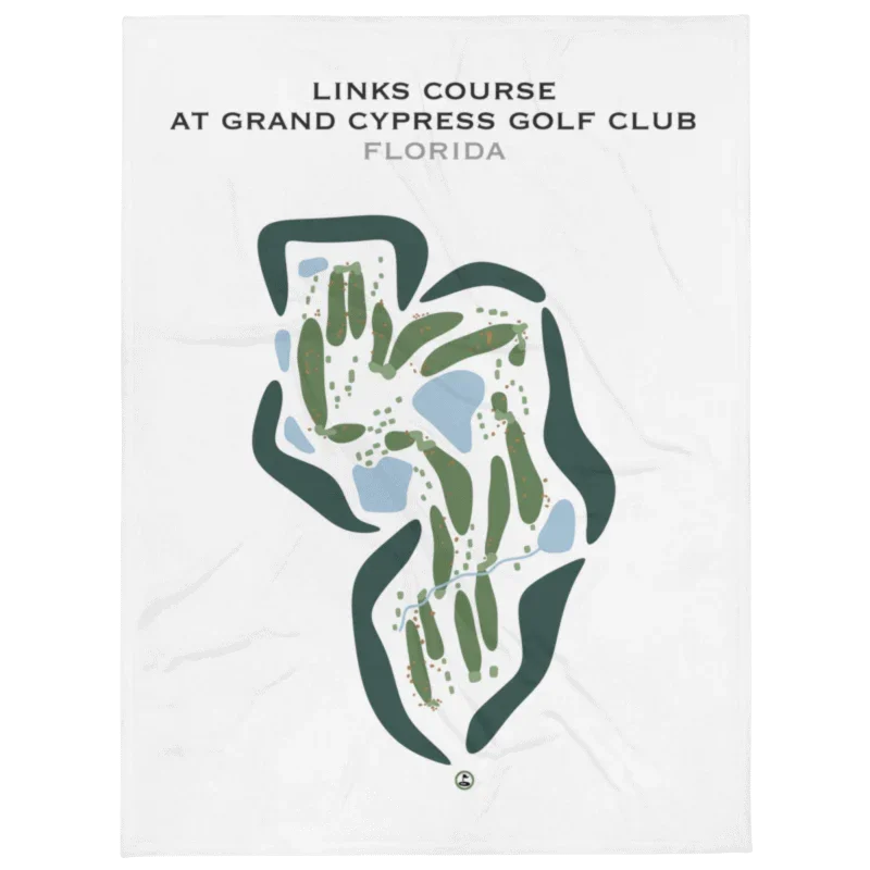 Links Course at Grand Cypress Golf Club, Florida - Printed Golf Courses