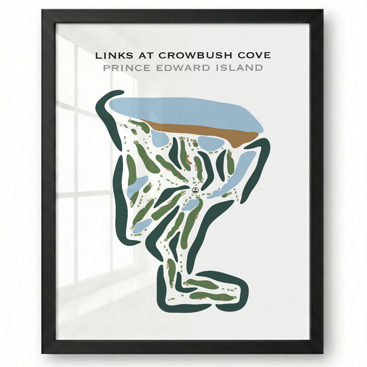 Links At Crowbush Cove, Canada - Printed Golf Courses