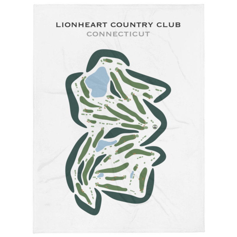 Lionheart Country Club, Connecticut - Printed Golf Courses