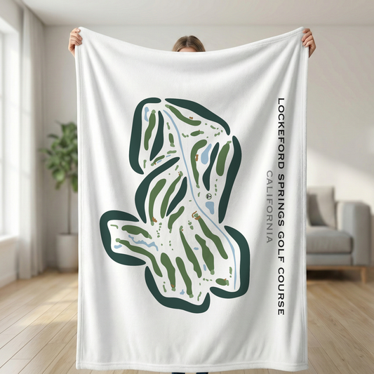 Lockeford Springs Golf Course, California - Printed Golf Courses