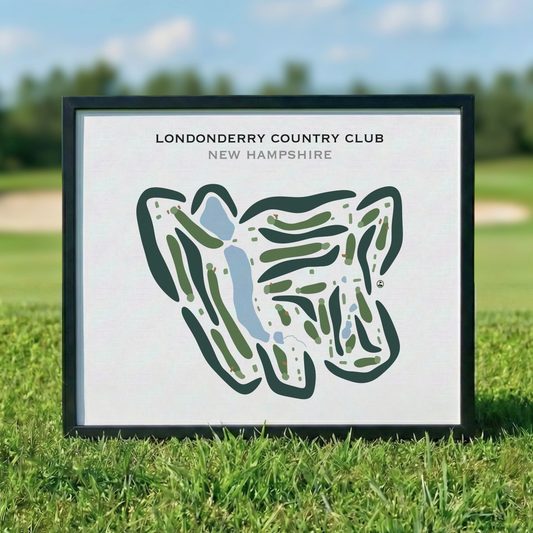 Londonderry Country Club, New Hampshire - Printed Golf Courses
