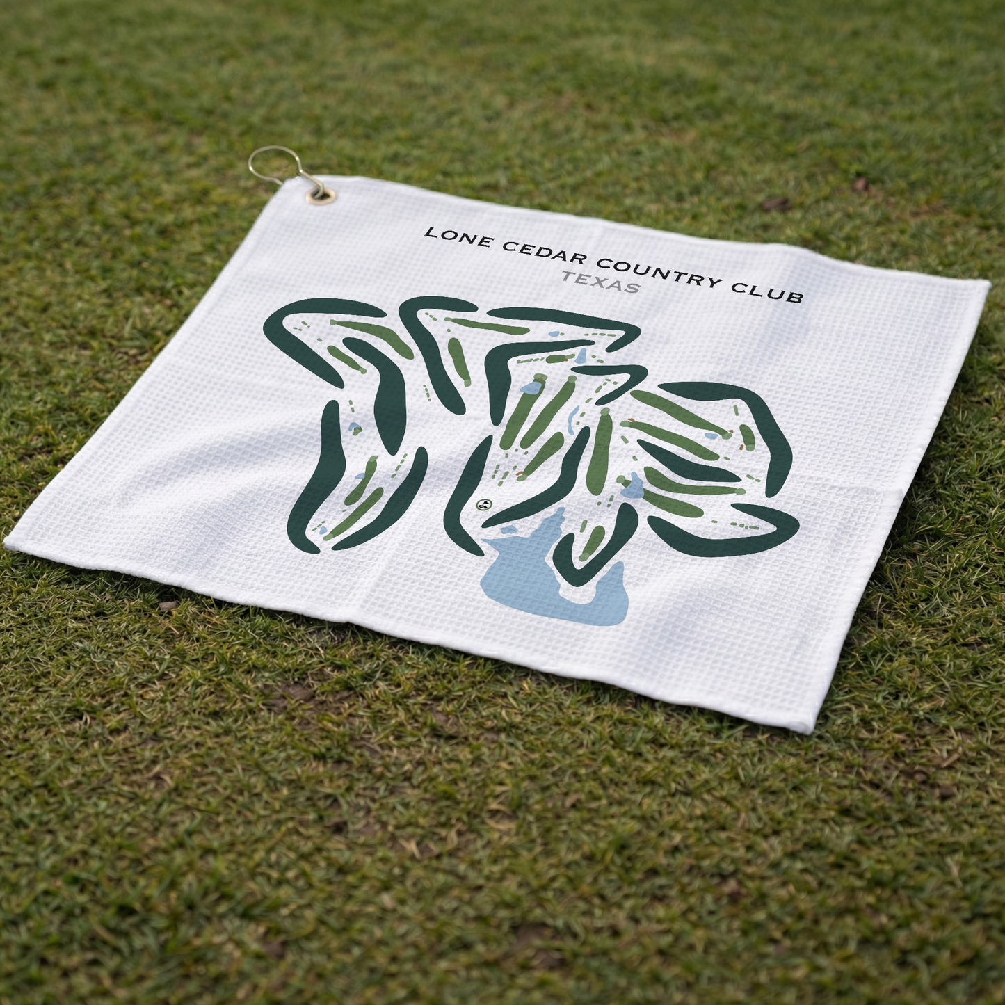 Lone Cedar Country Club, Texas - Printed Golf Courses