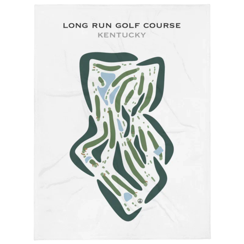 Long Run Golf Course, Kentucky - Printed Golf Courses