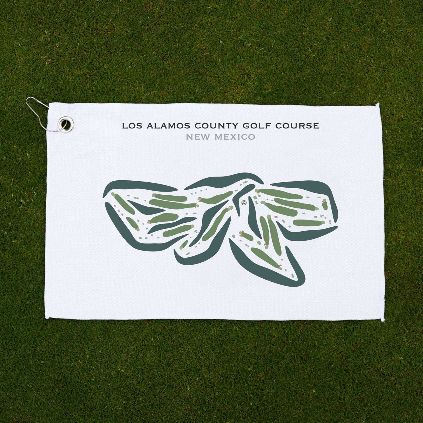 Los Alamos County Golf Course, New Mexico - Printed Golf Courses