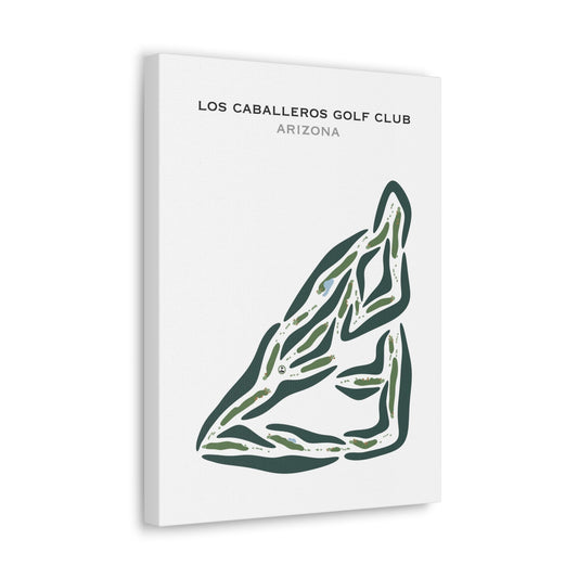 Los Caballeros Golf Club, Arizona - Printed Golf Courses