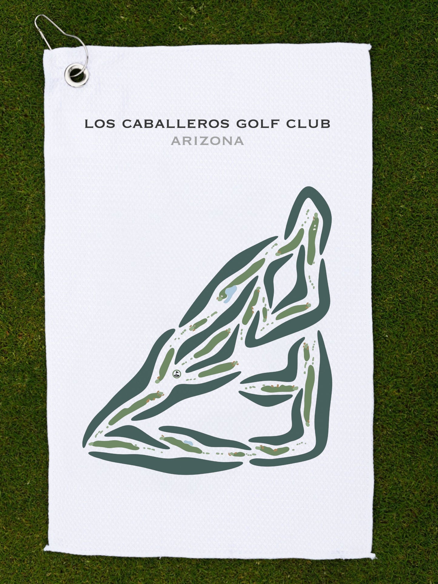 Los Caballeros Golf Club, Arizona - Printed Golf Courses