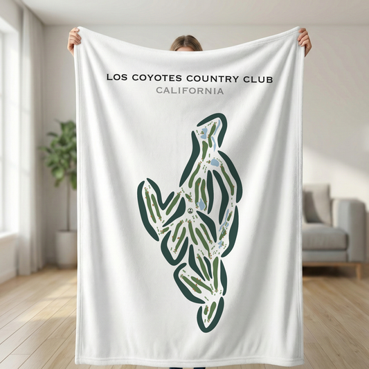 Los Coyotes Country Club, California - Printed Golf Courses