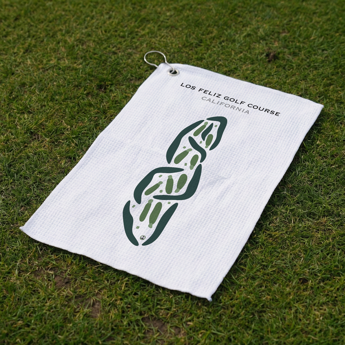 Los Feliz Golf Course, California - Printed Golf Courses