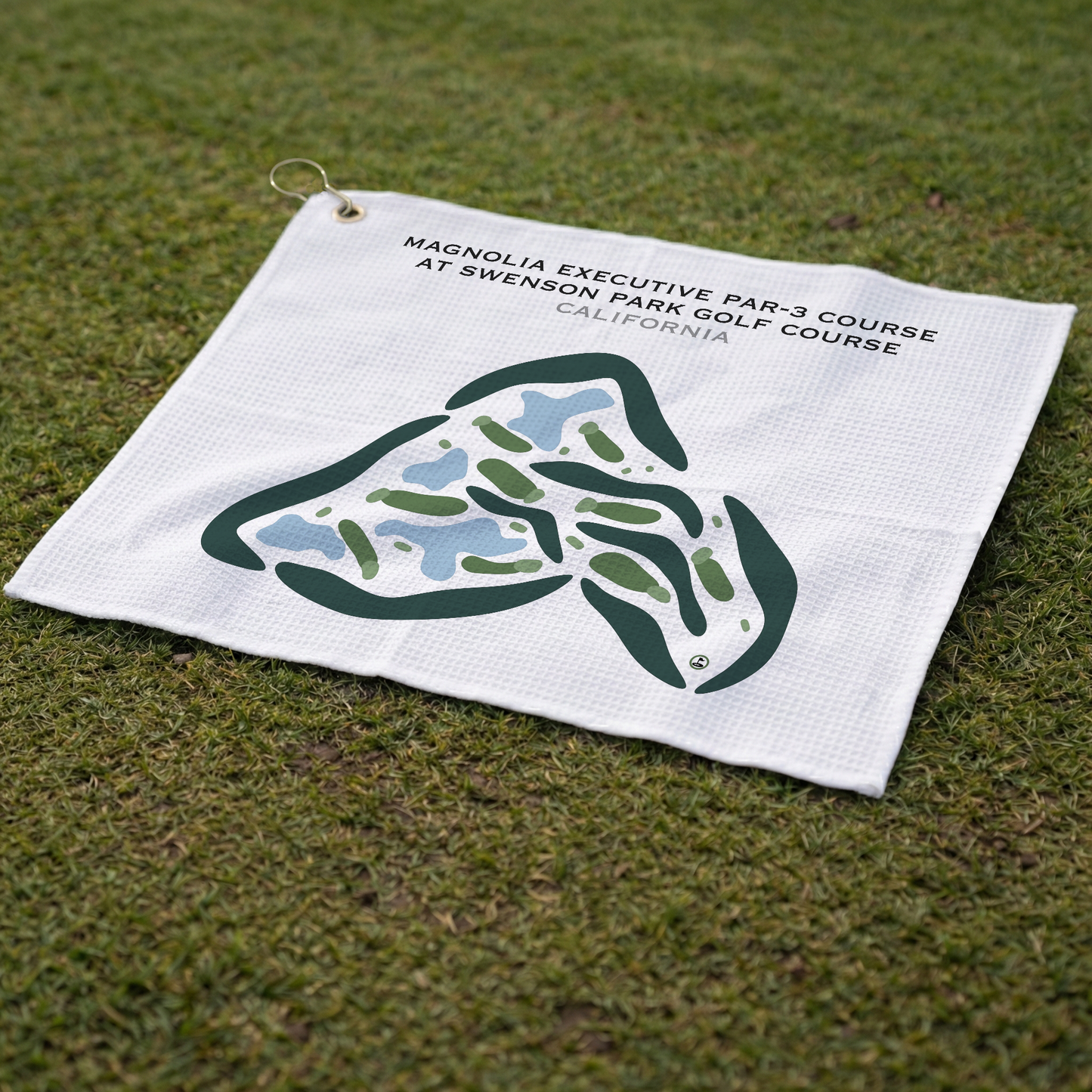 Magnolia Executive Par-3 Course at Swenson Park Golf Course, California - Printed Golf Courses