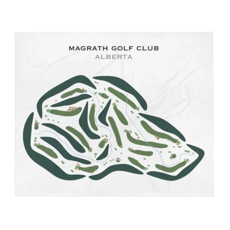Magrath Golf Club, Alberta, Canada - Printed Golf Courses