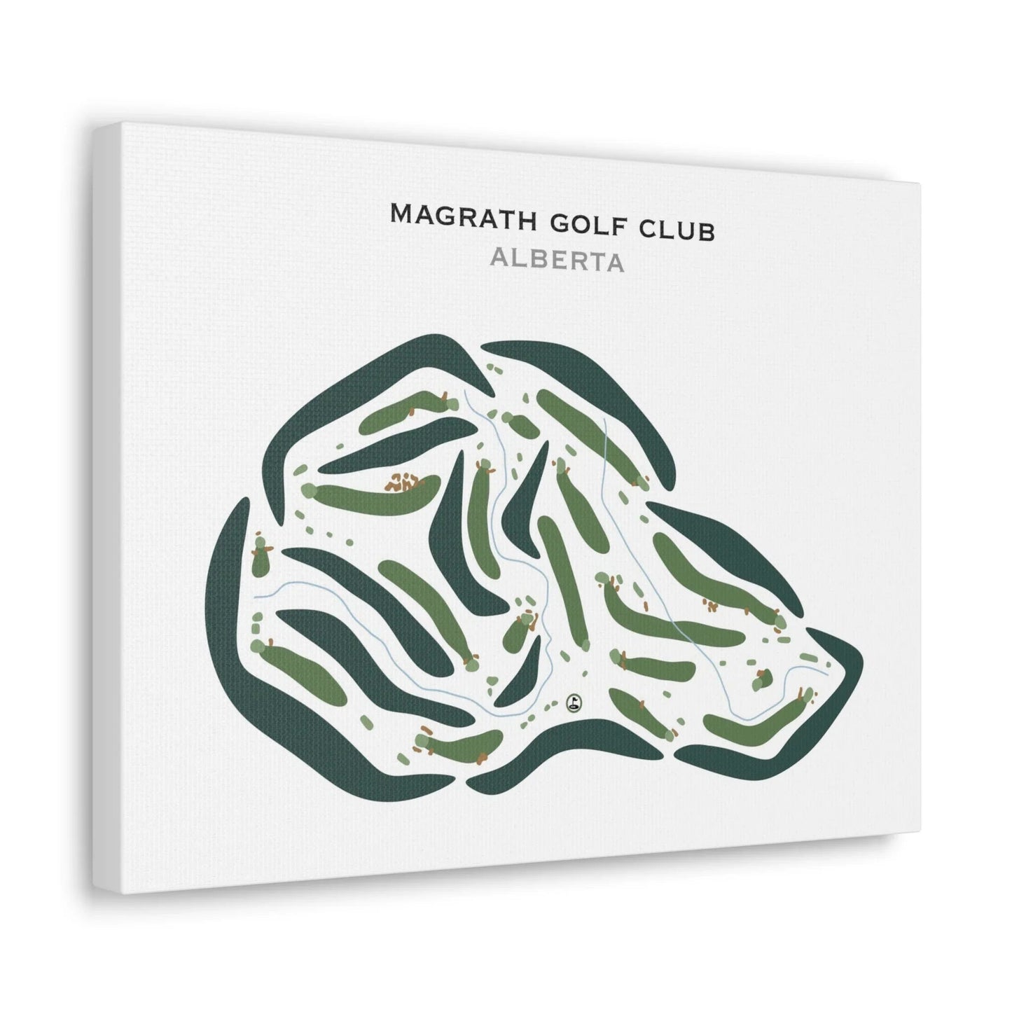 Magrath Golf Club, Alberta, Canada - Printed Golf Courses