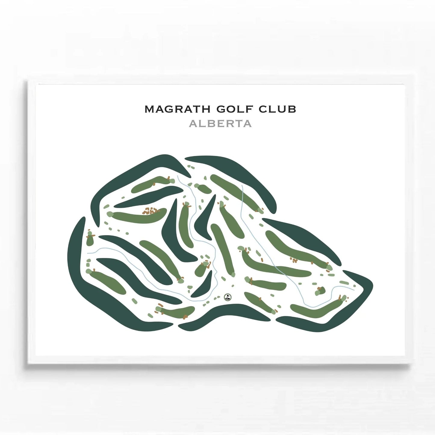Magrath Golf Club, Alberta, Canada - Printed Golf Courses
