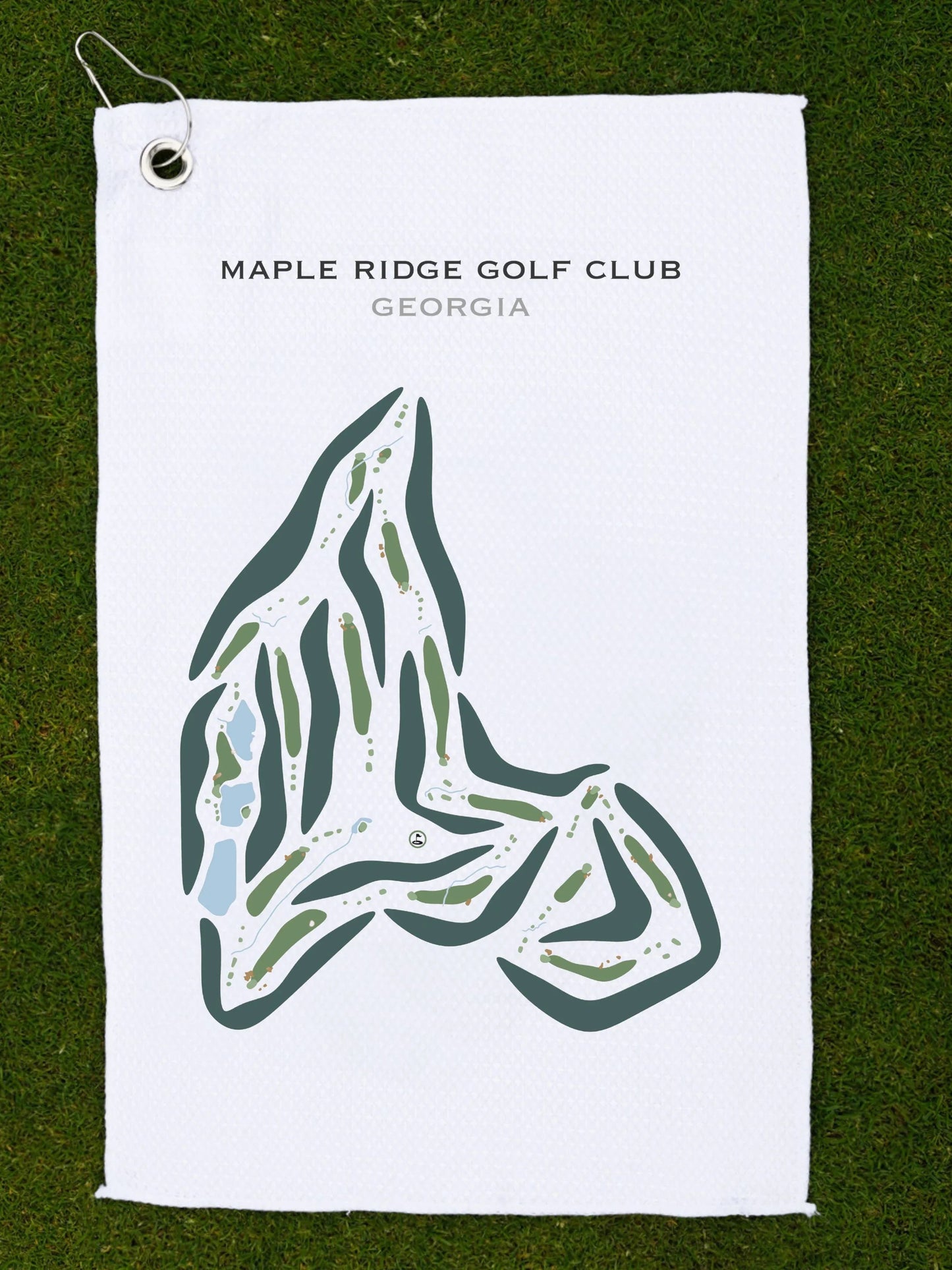 Maple Ridge Golf Club, Georgia - Printed Golf Courses