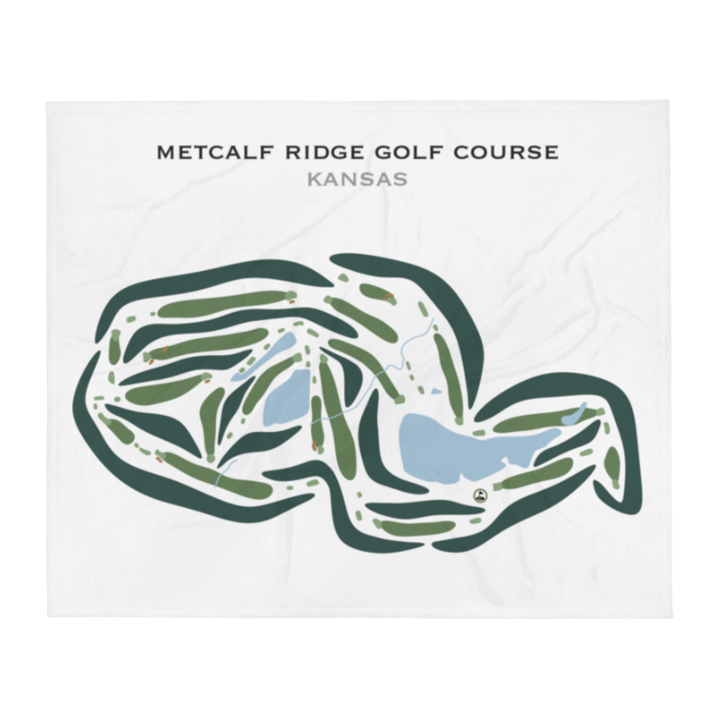 Metcalf Ridge Golf Course, Kansas - Printed Golf Courses