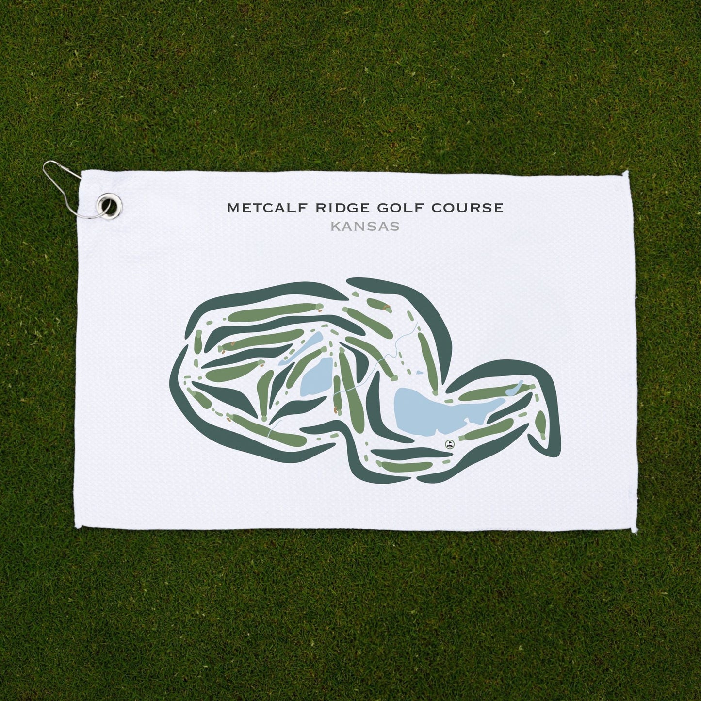Metcalf Ridge Golf Course, Kansas - Printed Golf Courses
