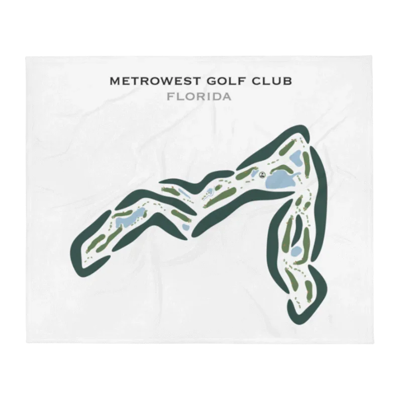 MetroWest Golf Club, Florida - Printed Golf Courses