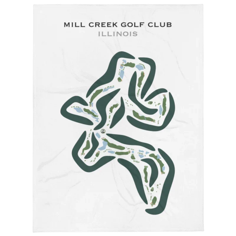 Mill Creek Golf Club, Illinois - Printed Golf Courses