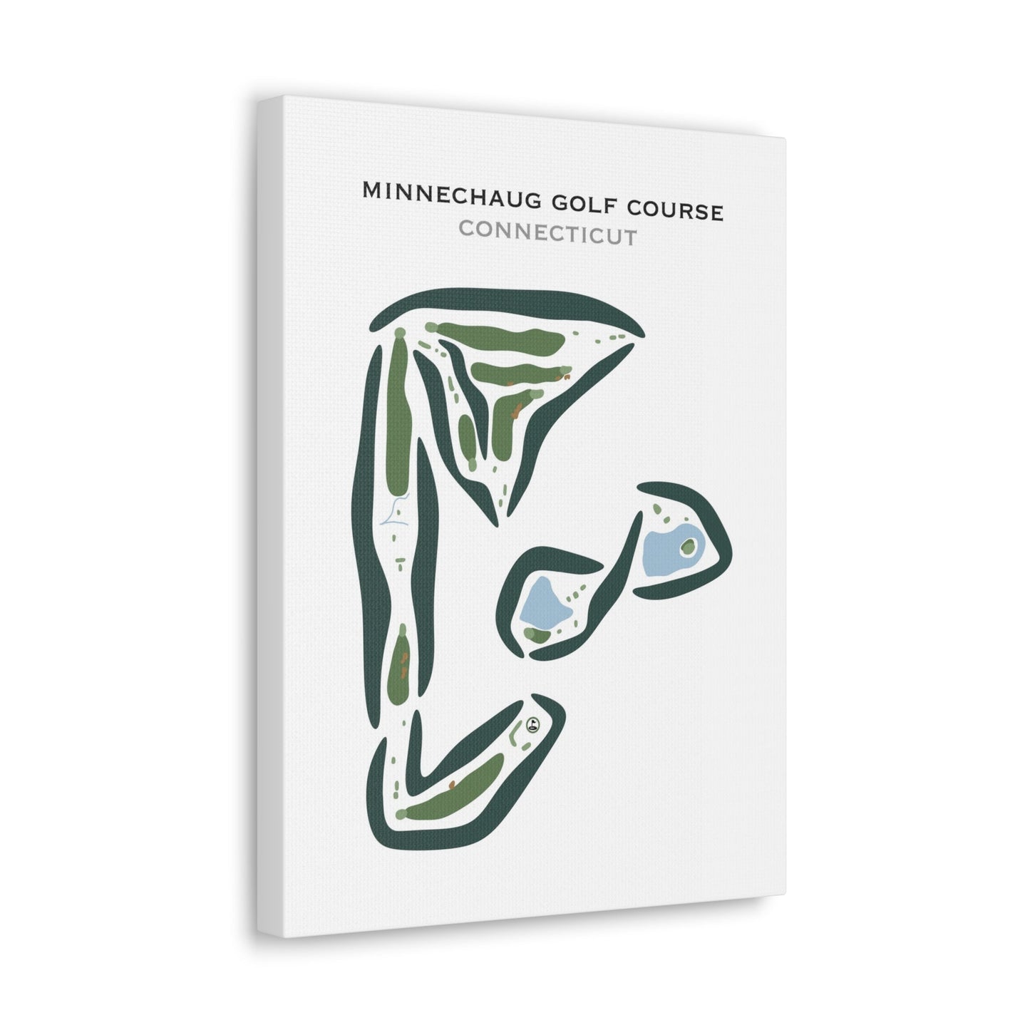 Minnechaug Golf Course, Connecticut - Printed Golf Courses