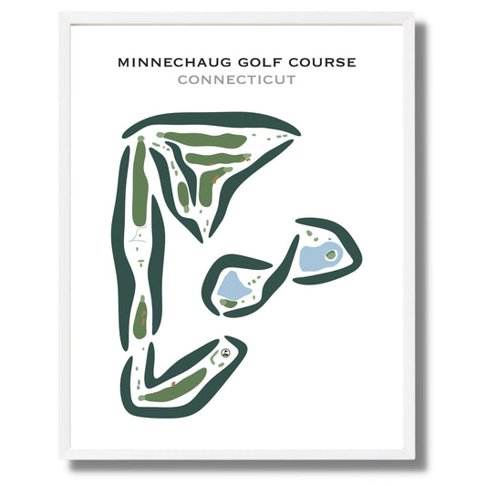Minnechaug Golf Course, Connecticut - Printed Golf Courses