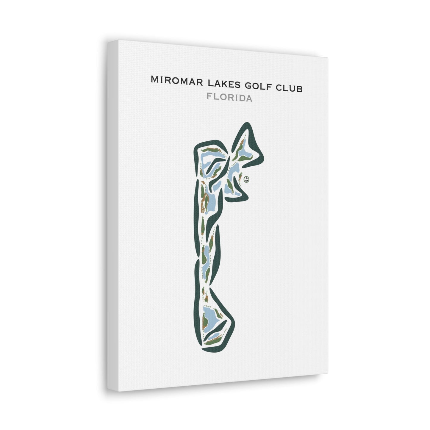 Miromar Lakes Golf Club, Florida - Printed Golf Courses