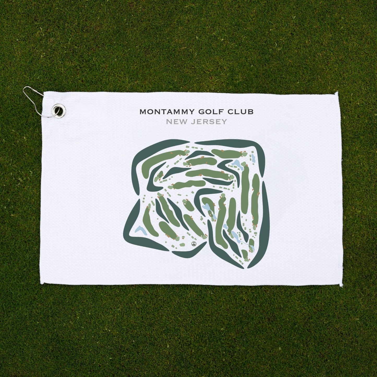 Montammy Golf Club, New Jersey - Printed Golf Courses