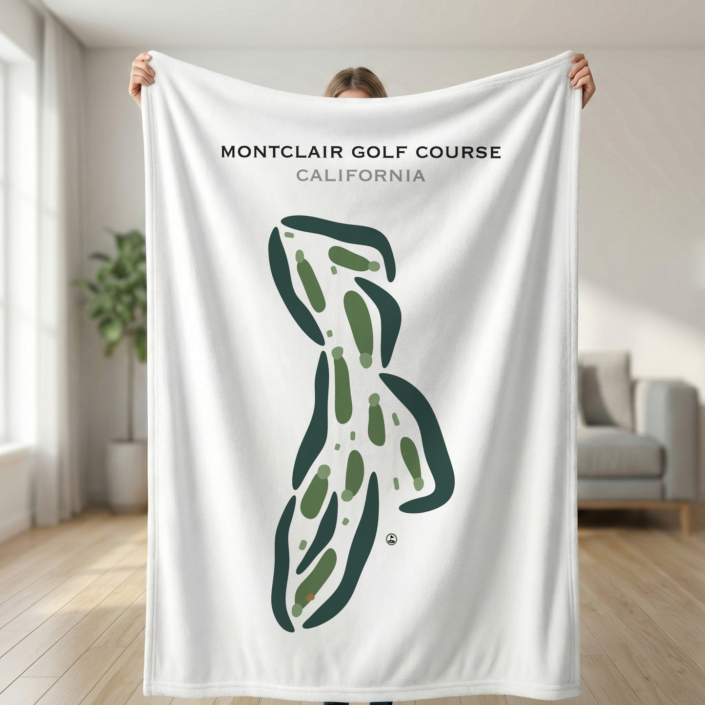 Montclair Golf Course, California - Printed Golf Courses