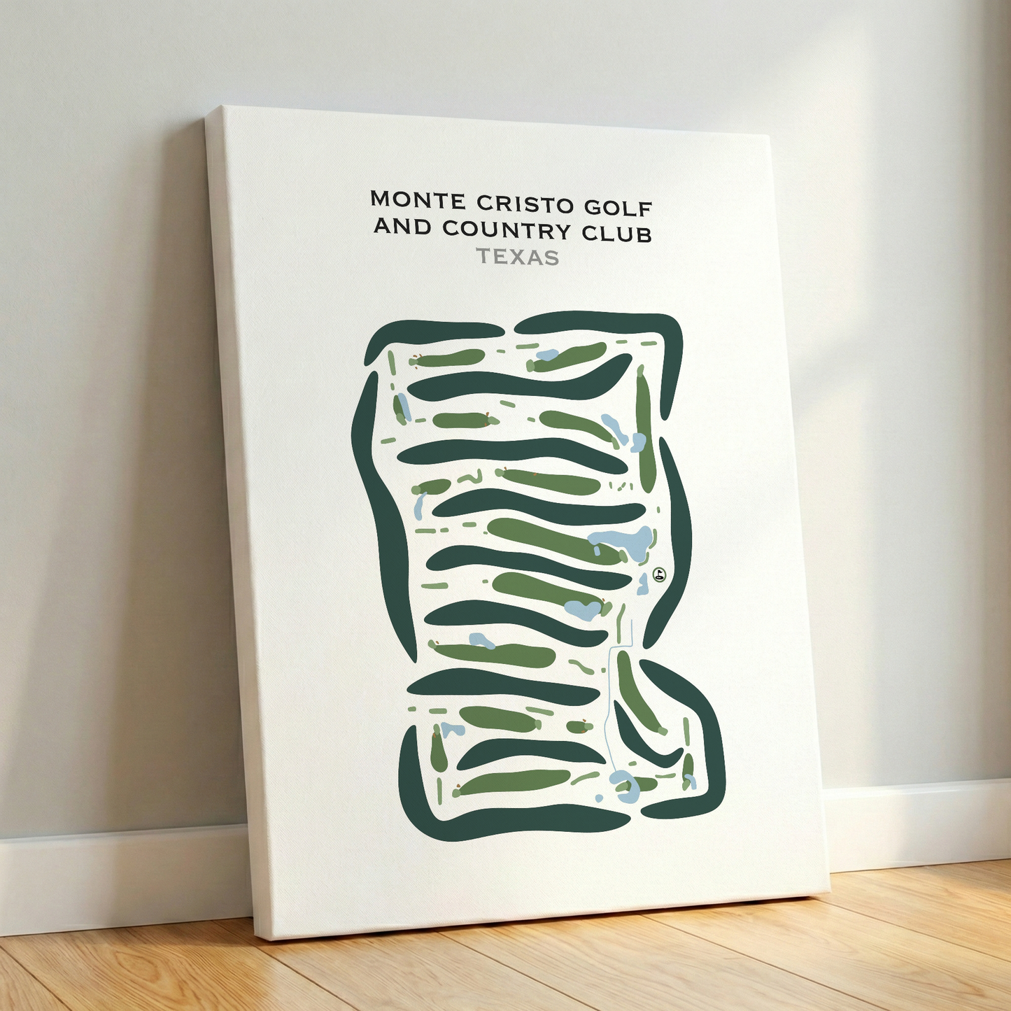 Monte Cristo Golf & Country Club, Texas - Printed Golf Courses