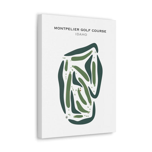 Montpelier Golf Course, Idaho - Printed Golf Courses