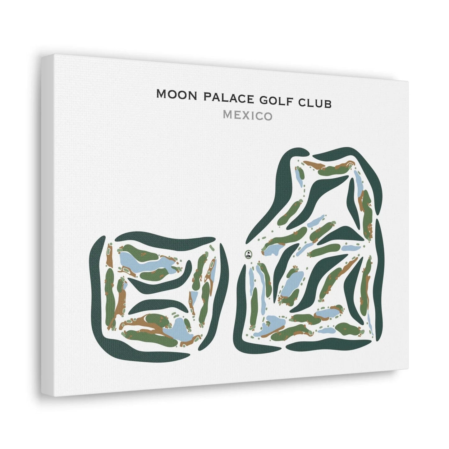 Moon Palace Golf Club, Mexico - Printed Golf Courses