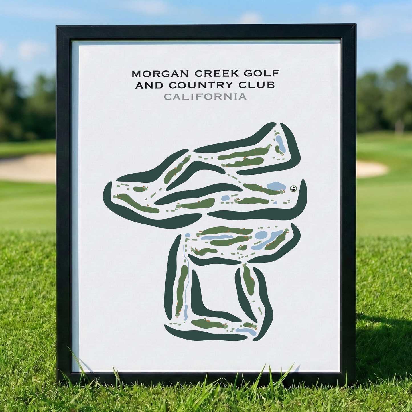 Morgan Creek Golf and Country Club, California - Printed Golf Courses