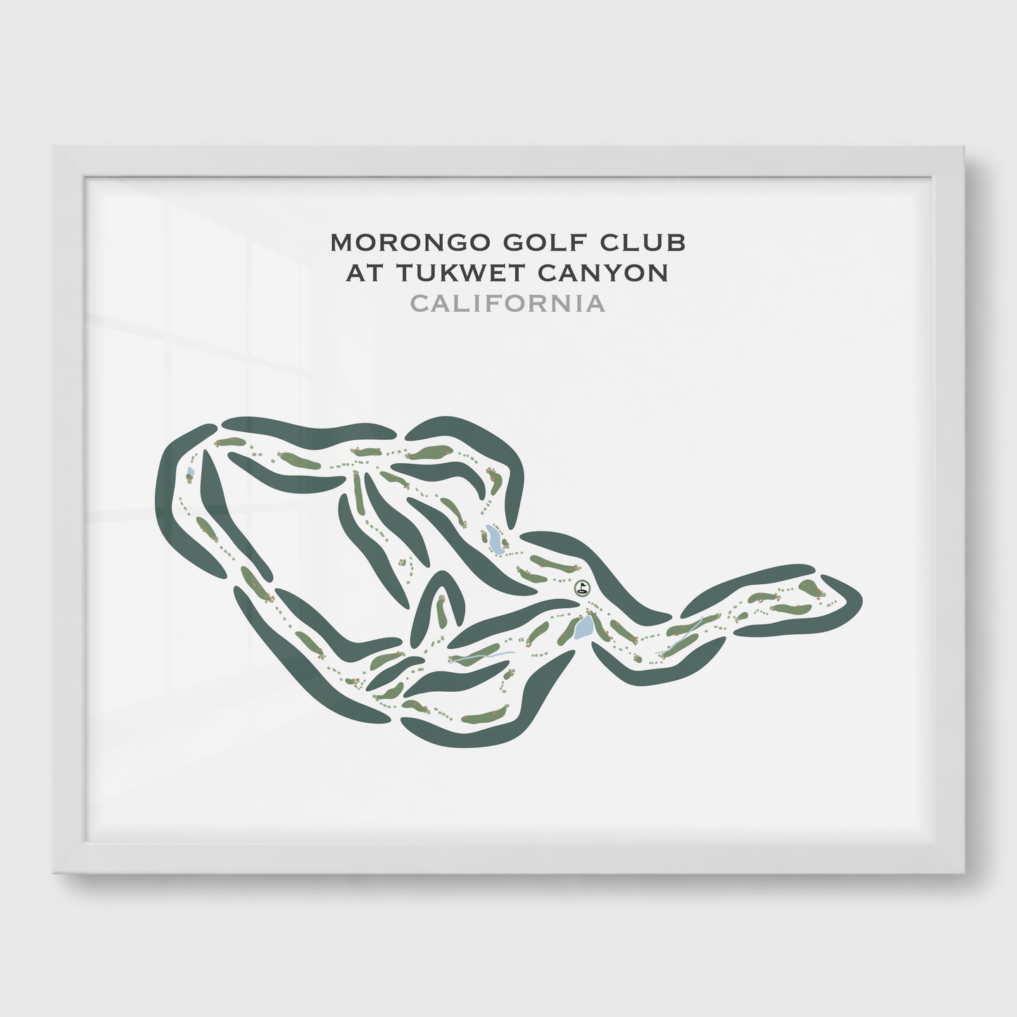Morongo Golf Club at Tukwet Canyon, California - Printed Golf Courses