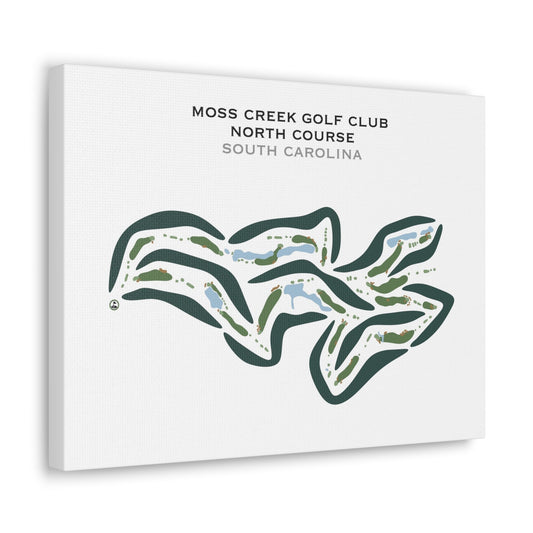 Moss Creek Golf Club - North Course, South Carolina - Printed Golf Courses